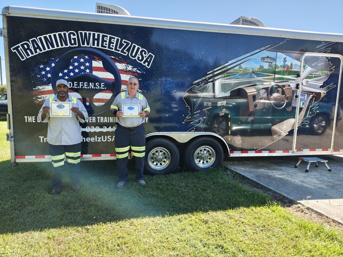 Training Wheelz USA mobile training trailer