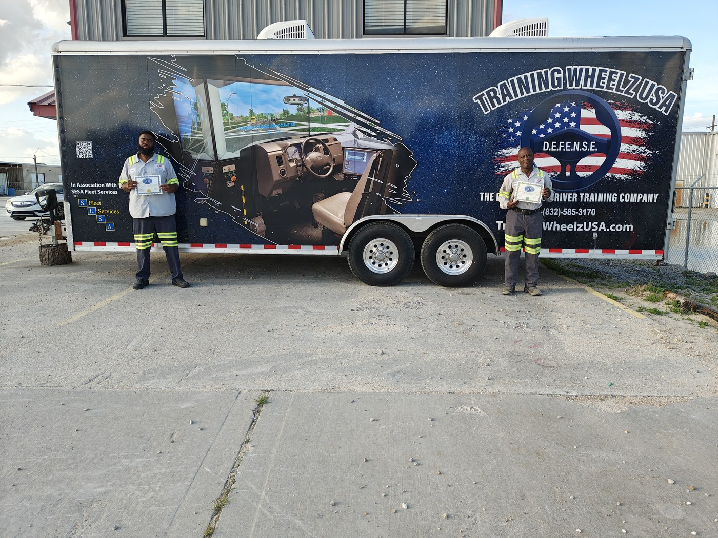 Training Wheelz USA mobile training trailer