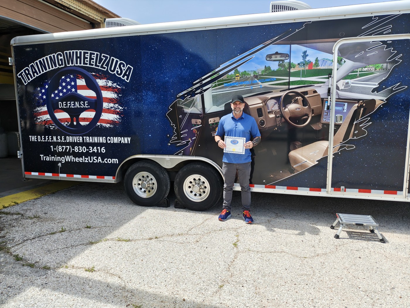 Training Wheelz USA mobile training trailer