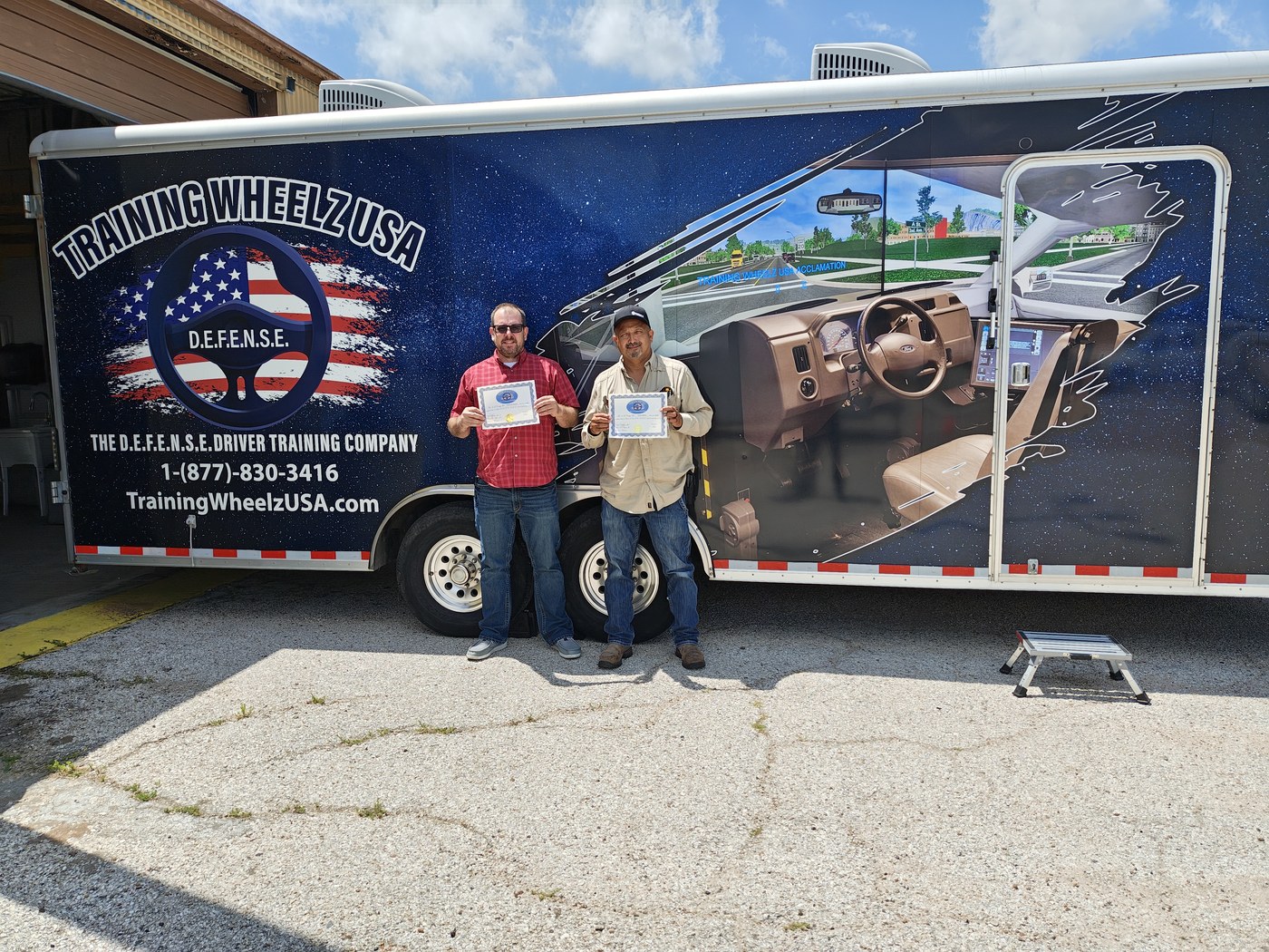 Training Wheelz USA mobile training trailer