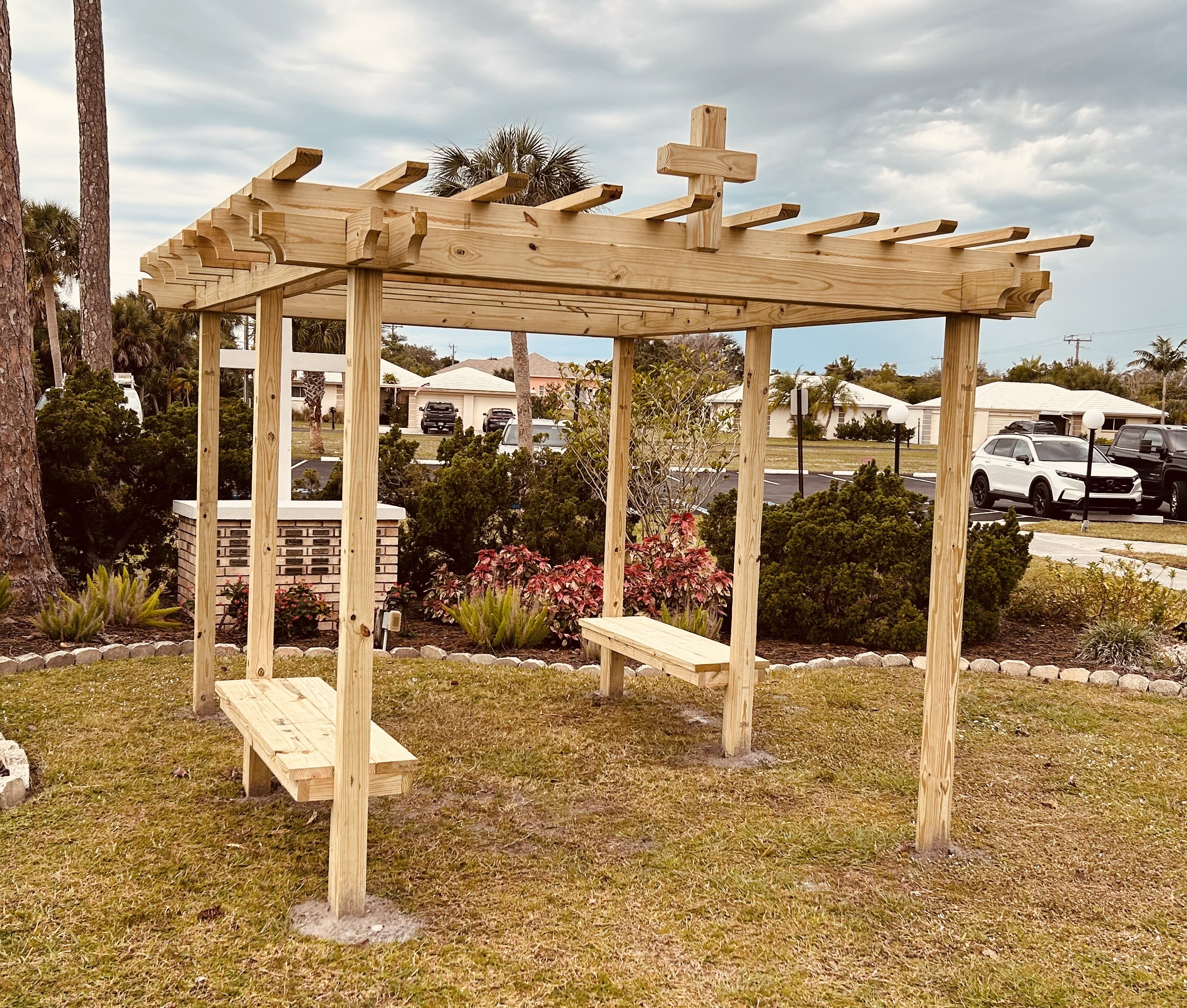 Custom pergola project 19
