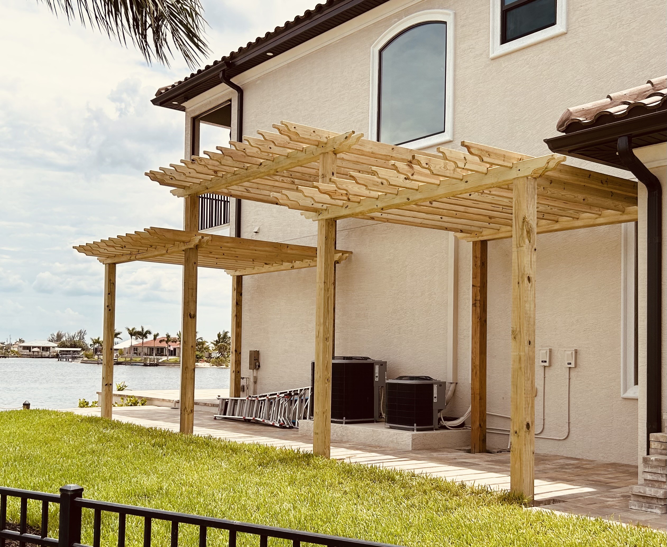 Custom pergola project 20
