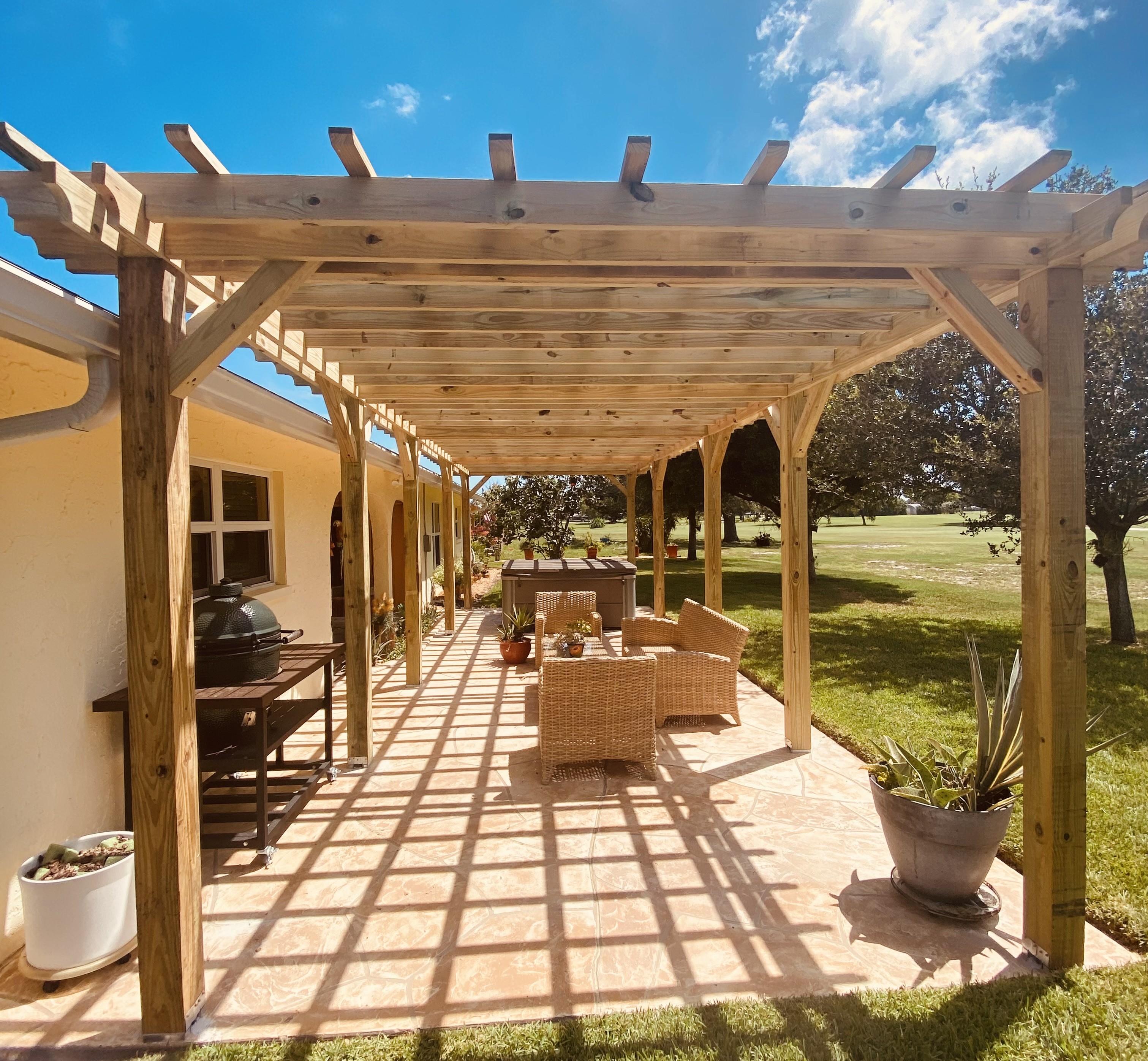 Custom pergola project 3