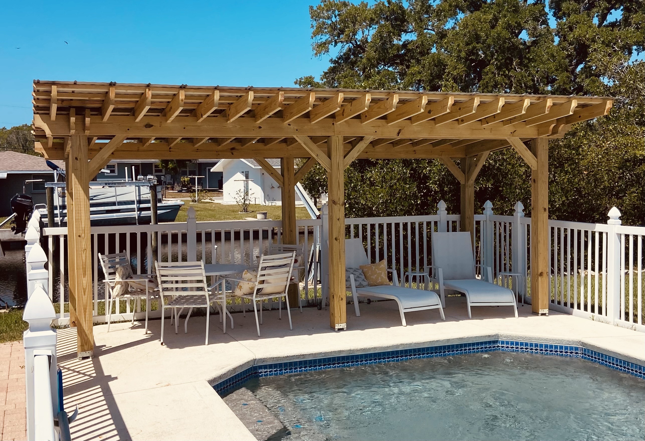 Completed outdoor project 3