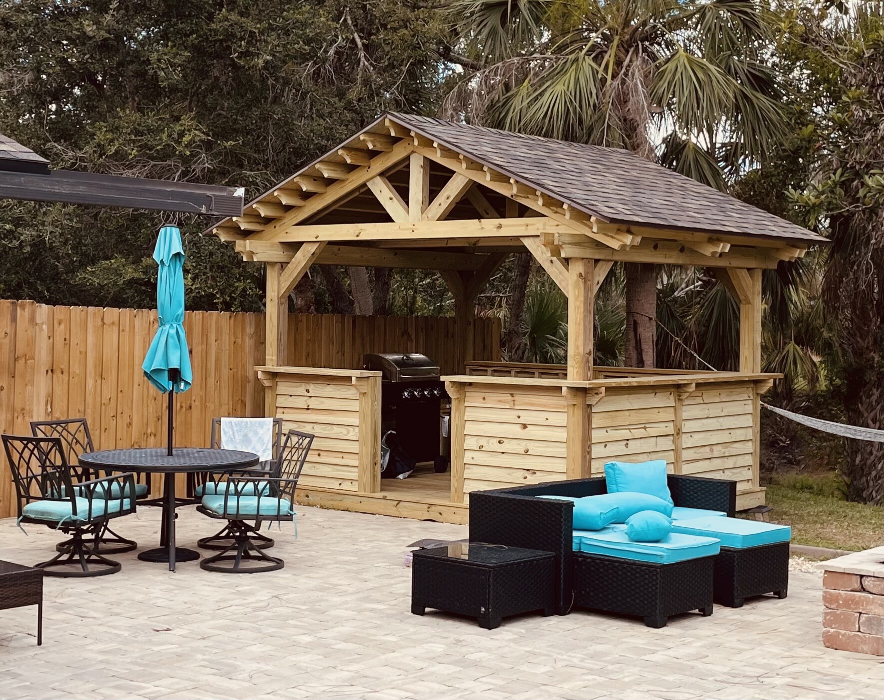 Completed outdoor project 8