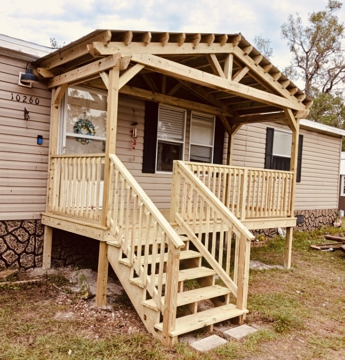 Completed outdoor project 9