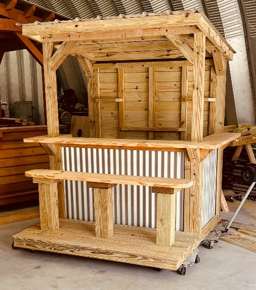 The Lil' Country custom outdoor bar