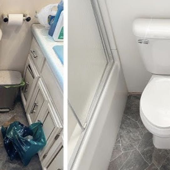 Bathroom deep cleaning work by CHPL