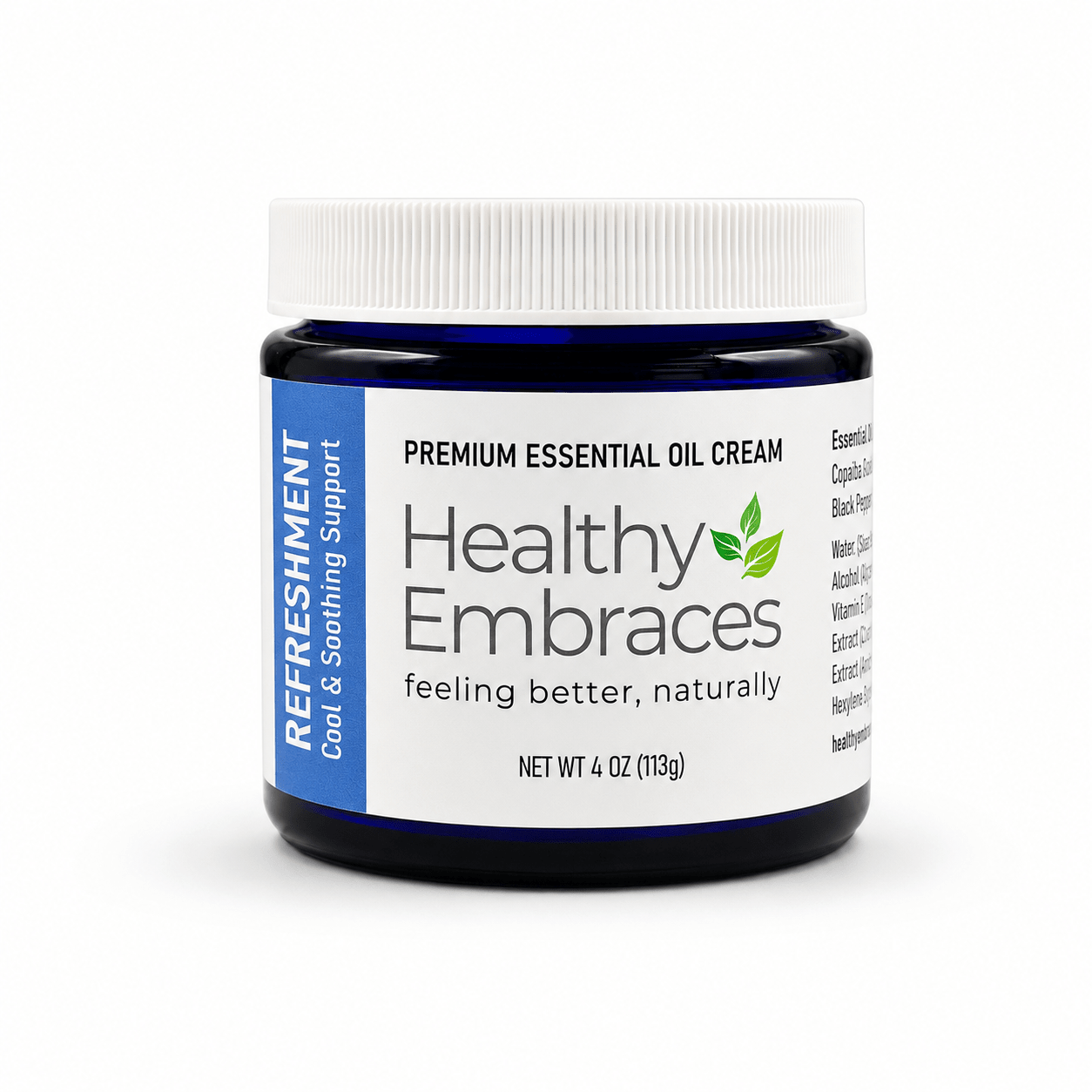 Healthy Embraces essential oil cream