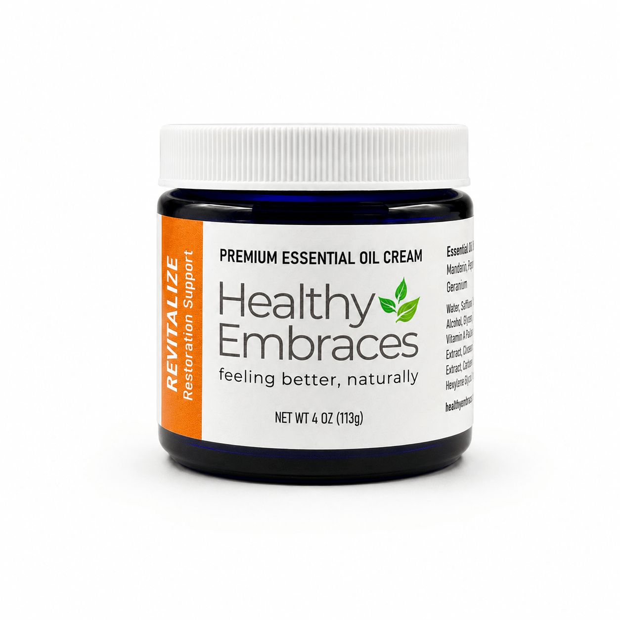 Healthy Embraces essential oil cream