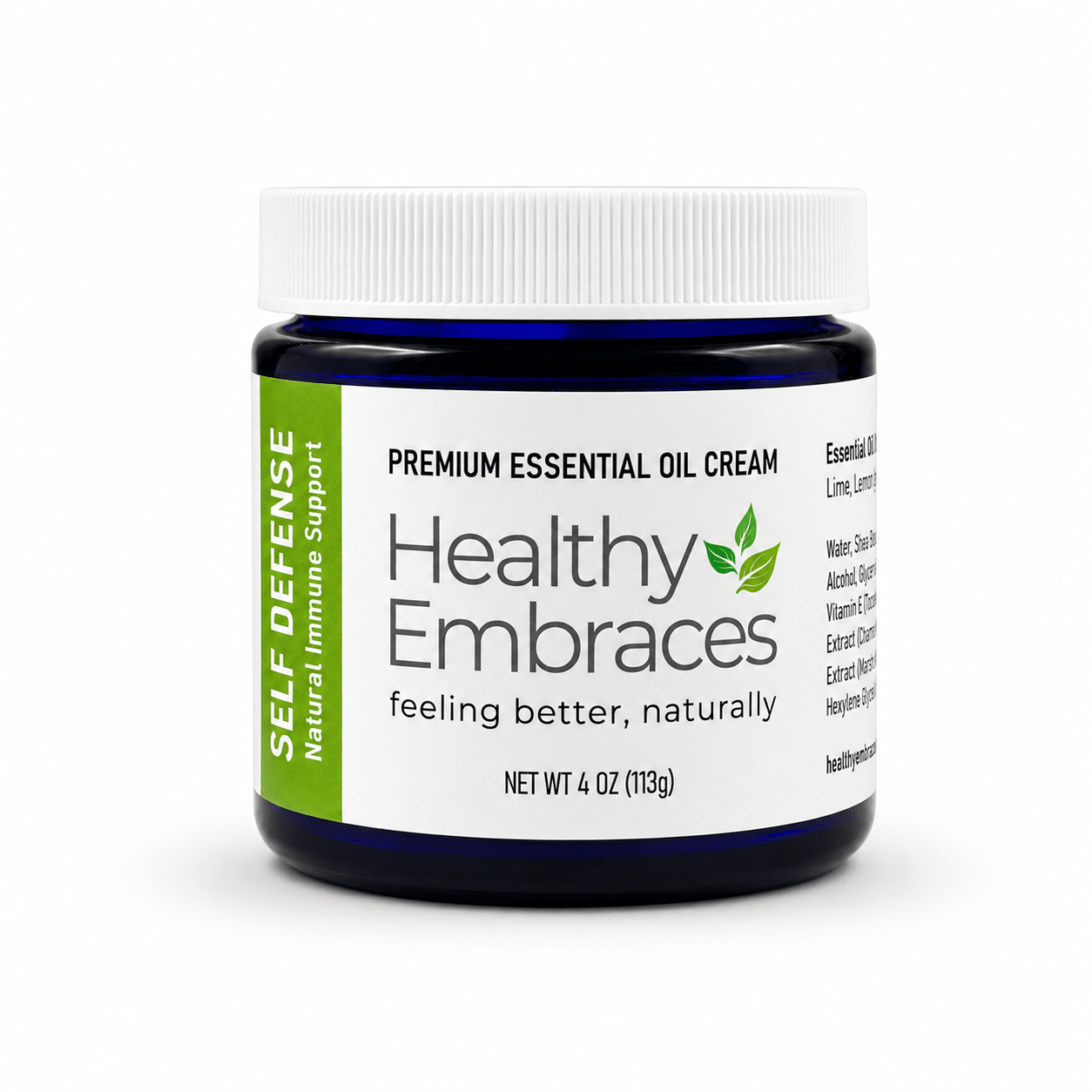 Healthy Embraces essential oil cream