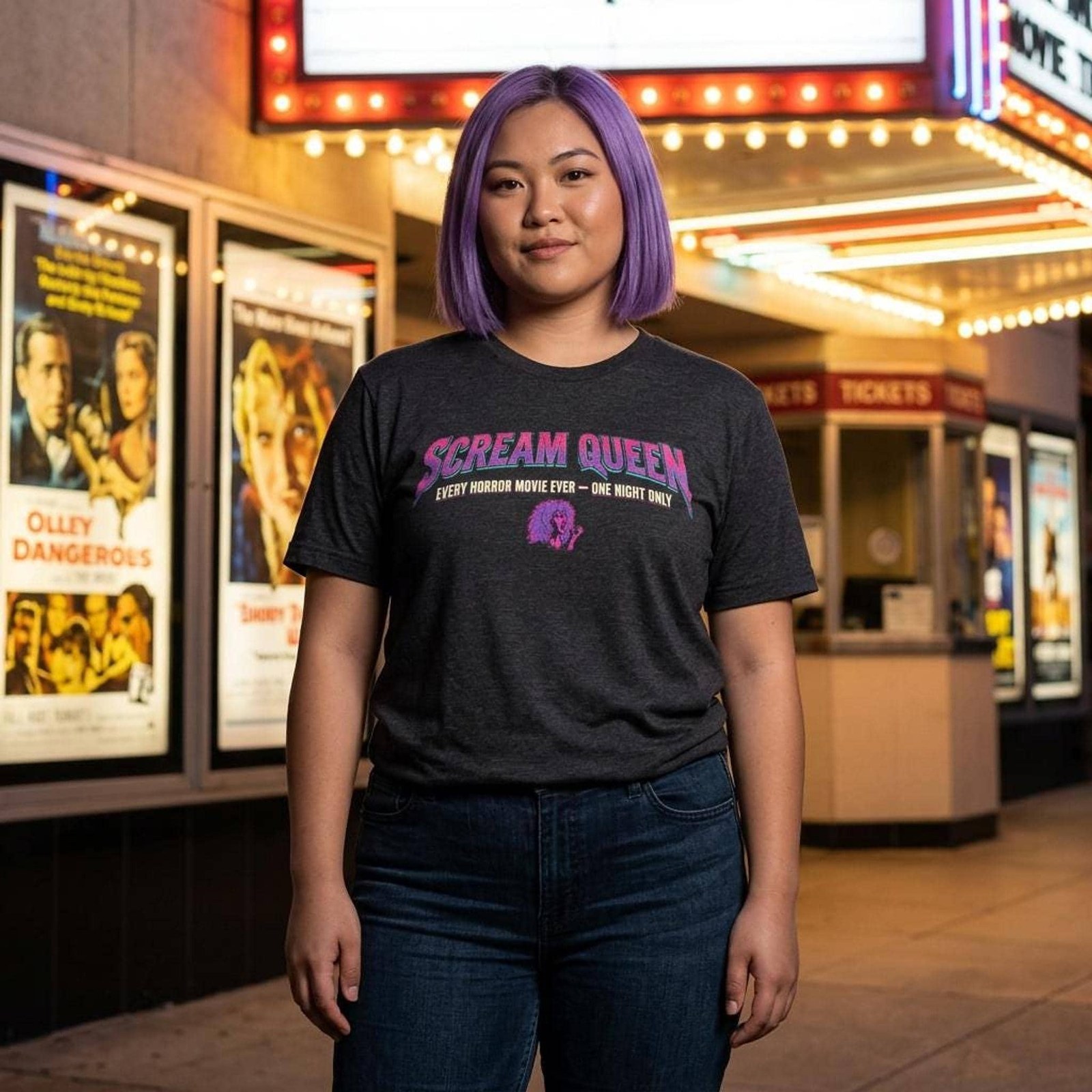 Horror Fan Scream Queen Tee