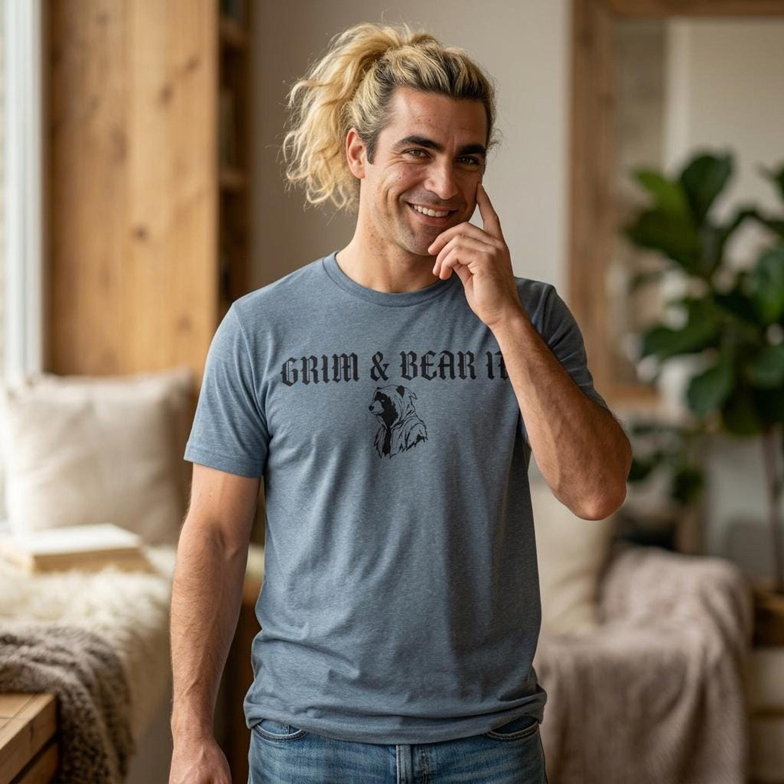 Reaper Gift Gothic Bear Shirt
