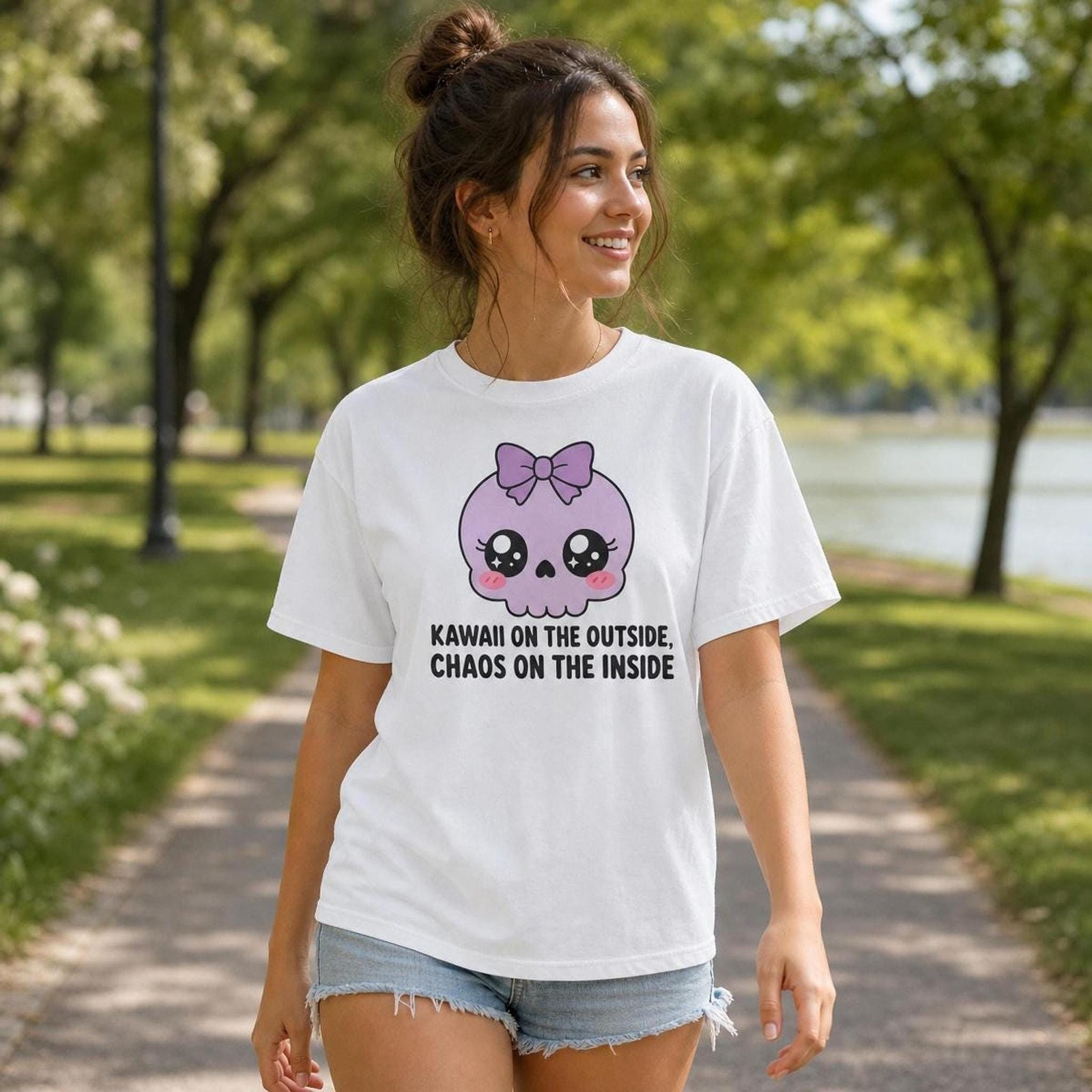 Kawaii Skull Shirt