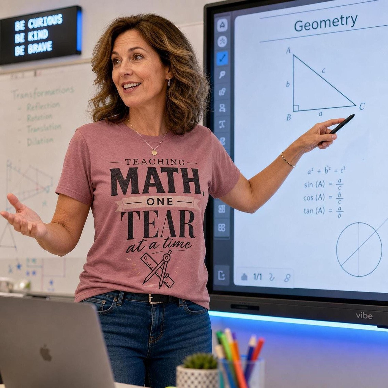 Math Teacher Gift Tee