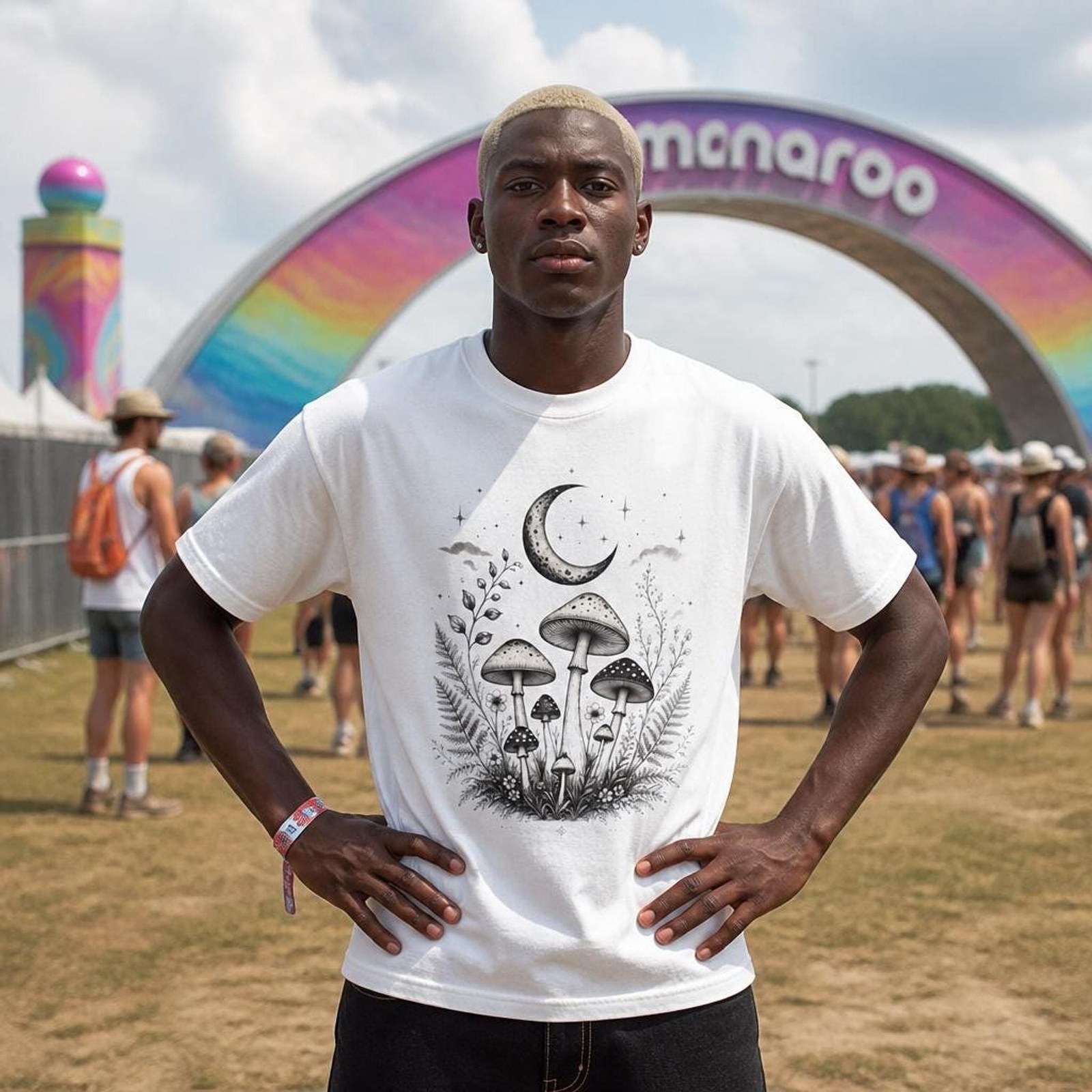 Mushroom Graphic Tee