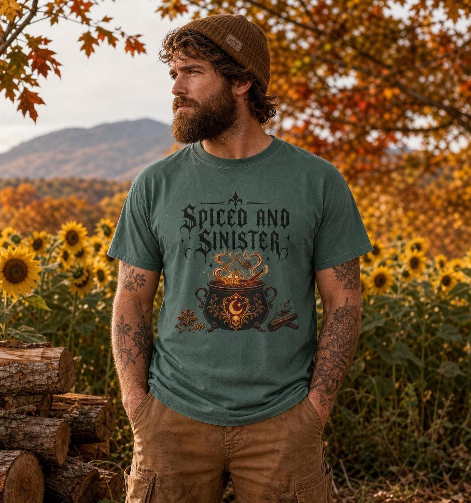 Spiced and Sinister Gothic Tee