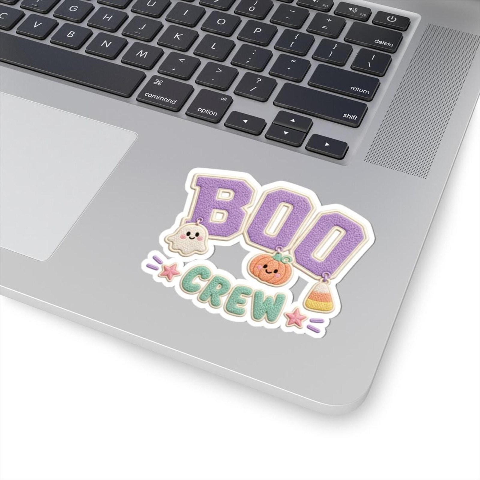 Cozy Halloween Boo Crew Sticker