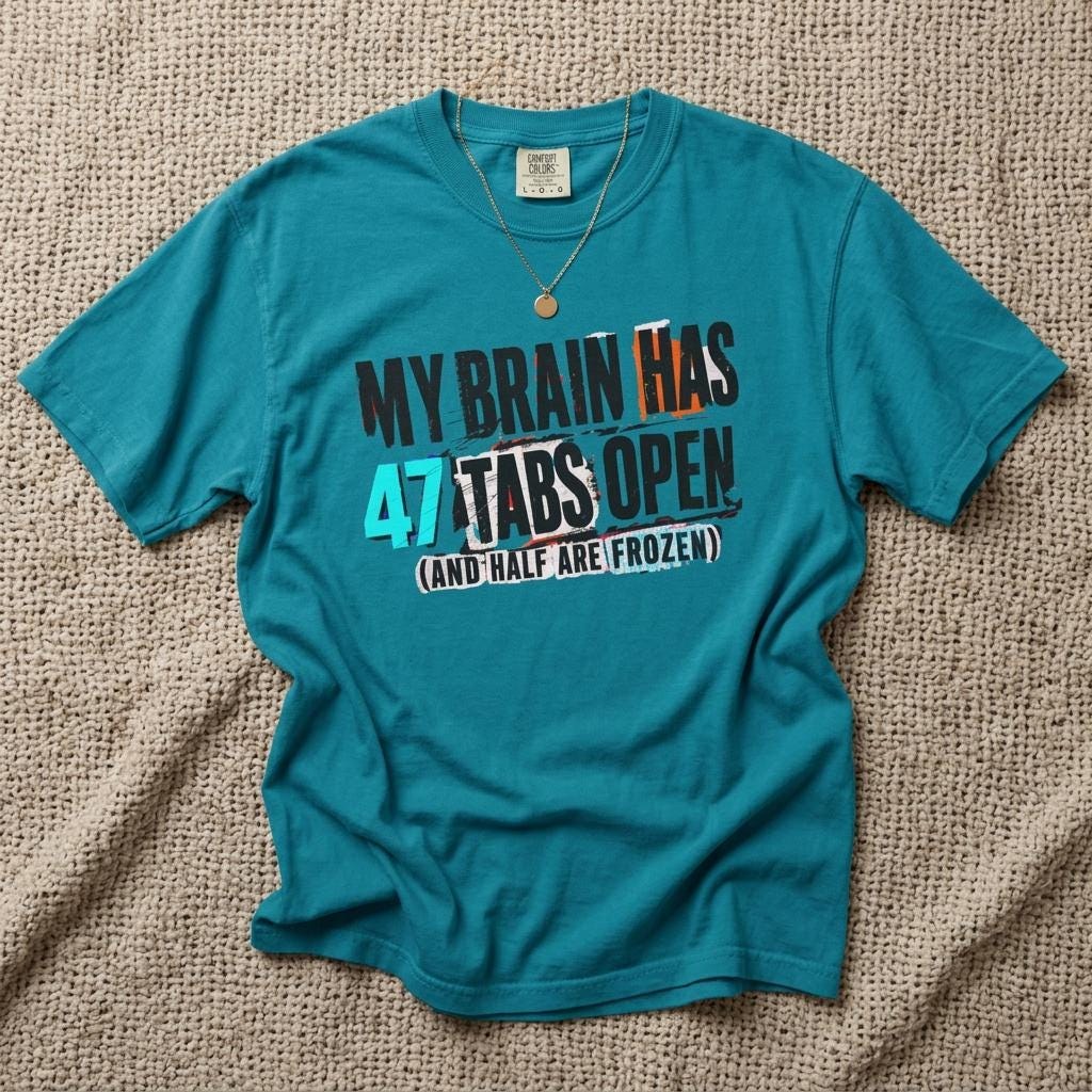 ADHD Humor T-Shirt