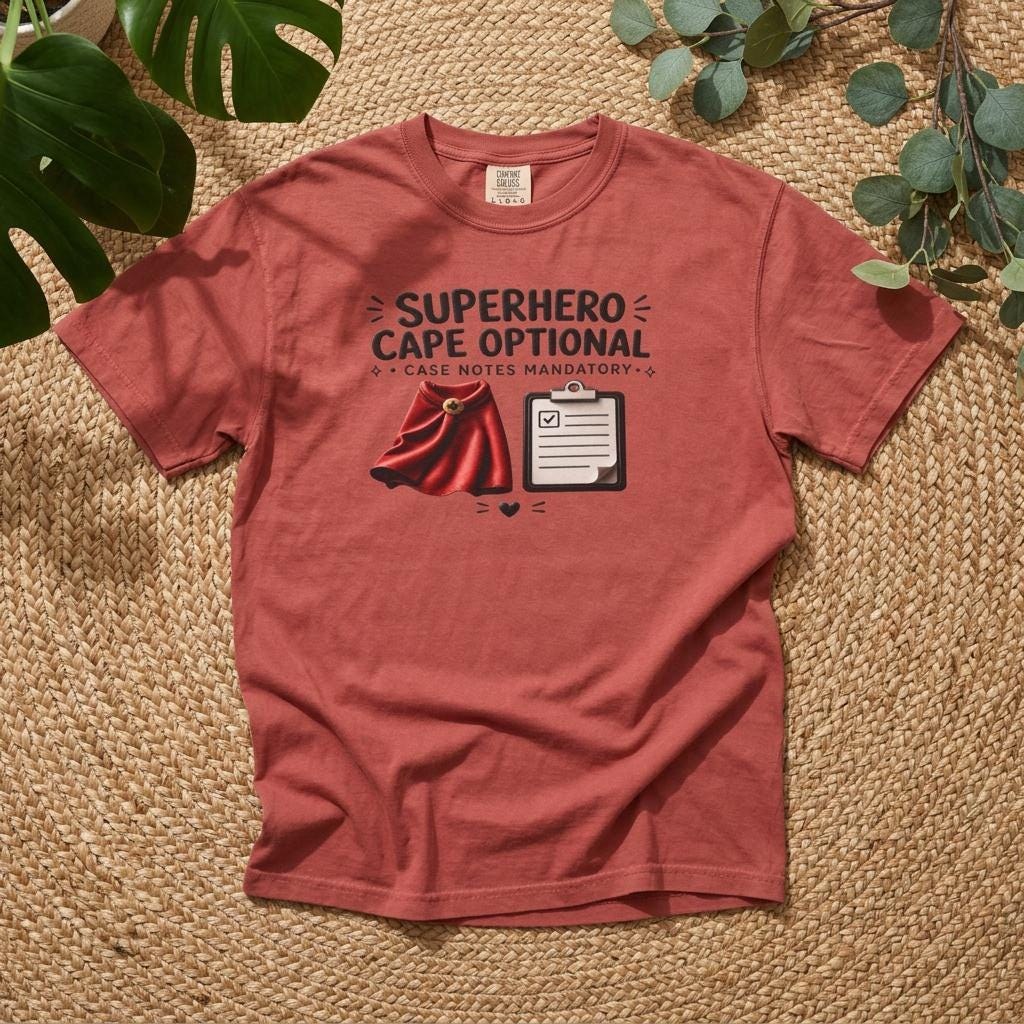 Social Worker Humor Tee