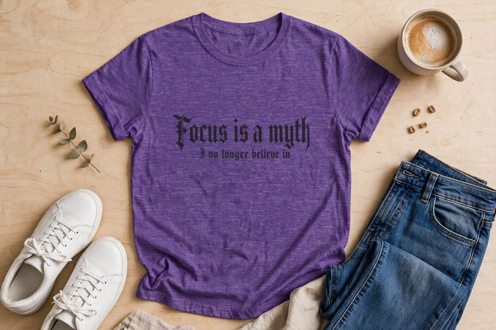 Gothic Blackletter ADHD Shirt