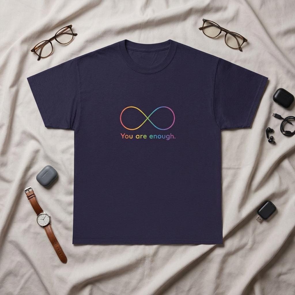 Neurodivergent Infinity Symbol T-Shirt