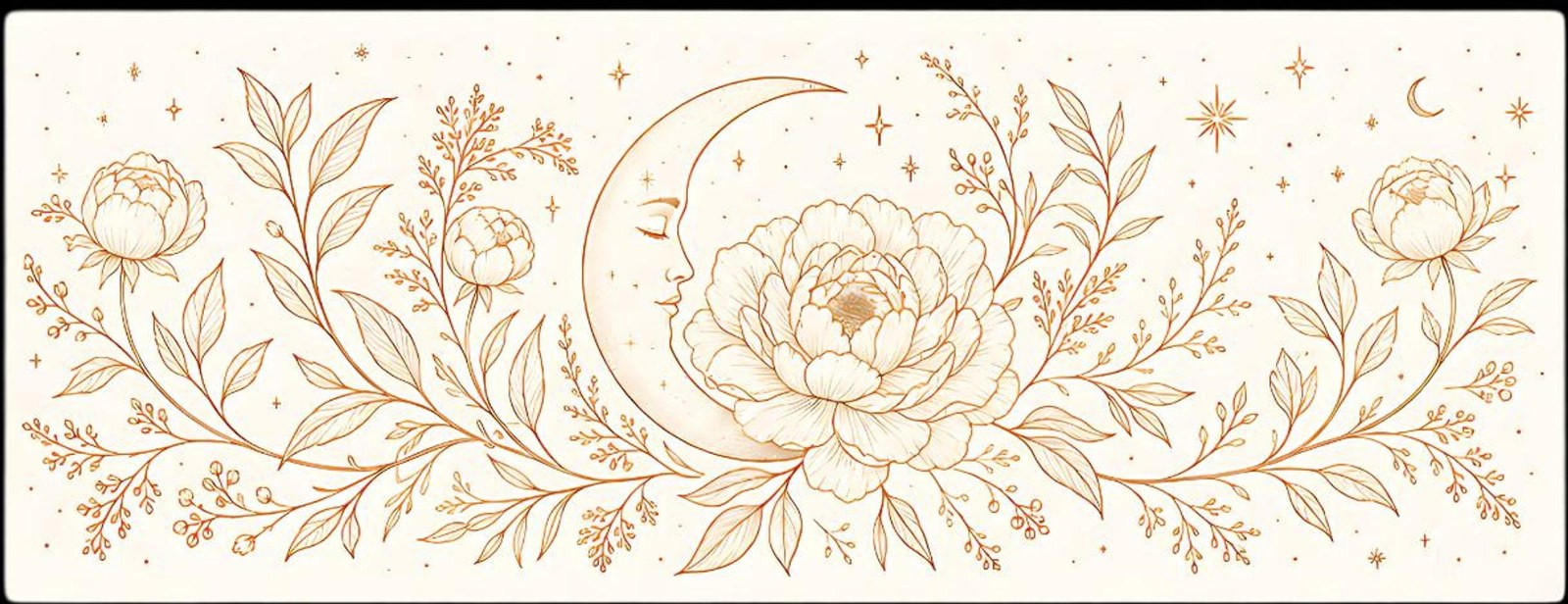 Gothic Floral PNG