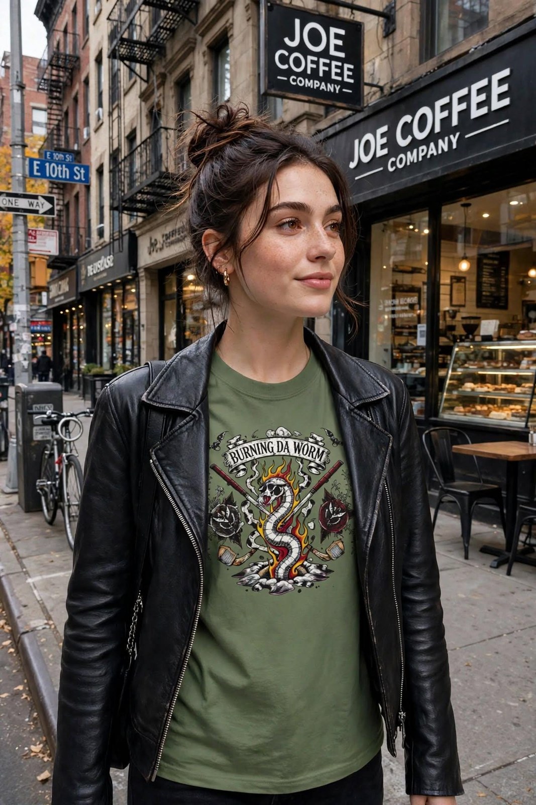Burnin Da Worm Serpent Illustration Golf Slang T-shirt