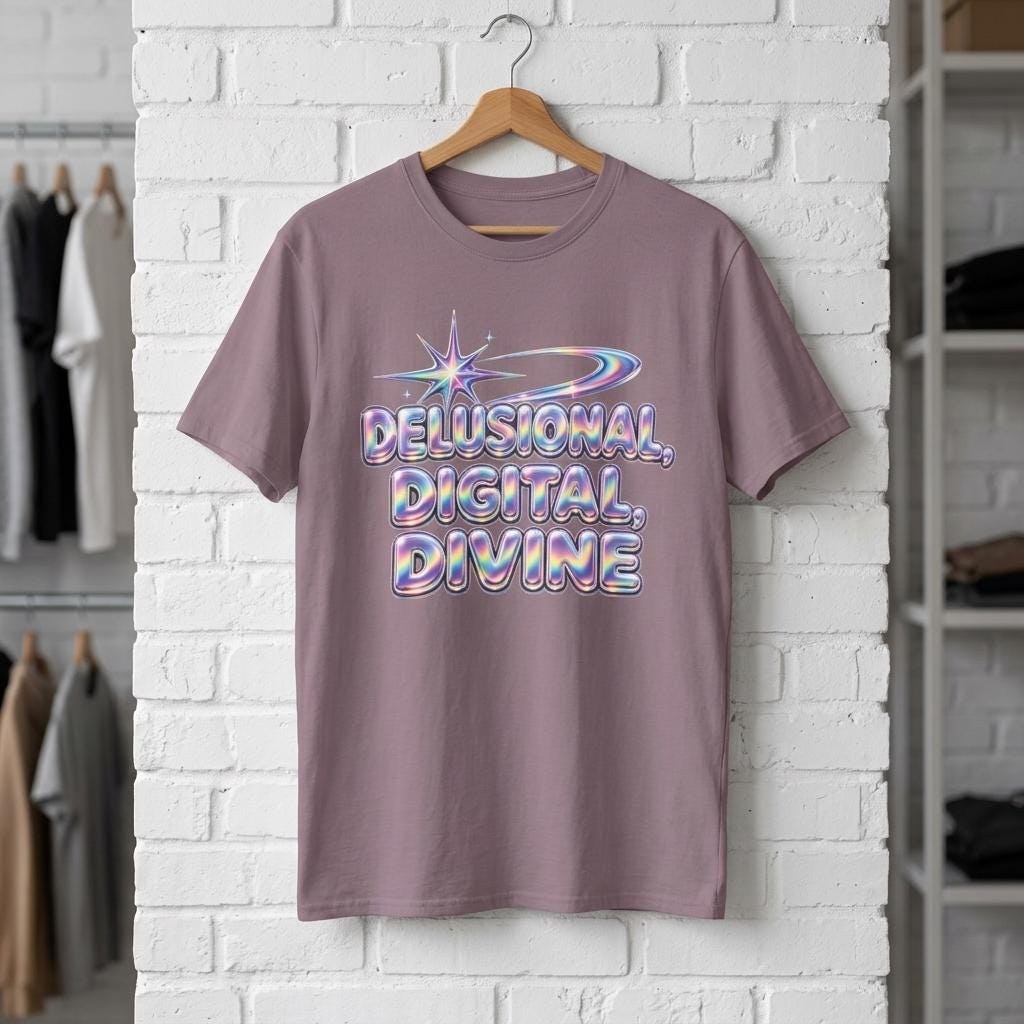 1 Delusional Digital Divine Tee