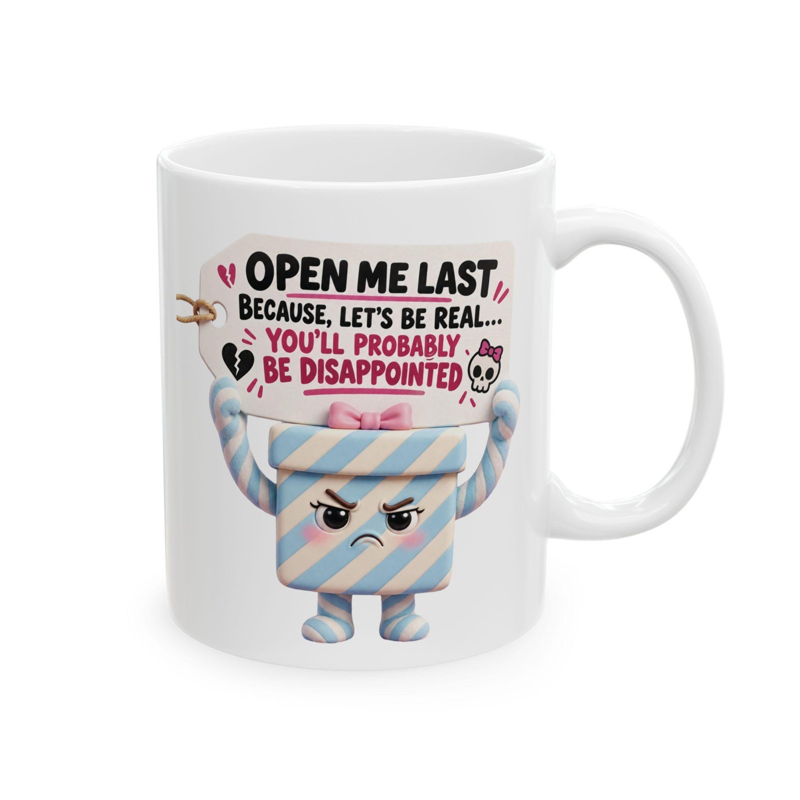 Open Me Last Anxiety Mug