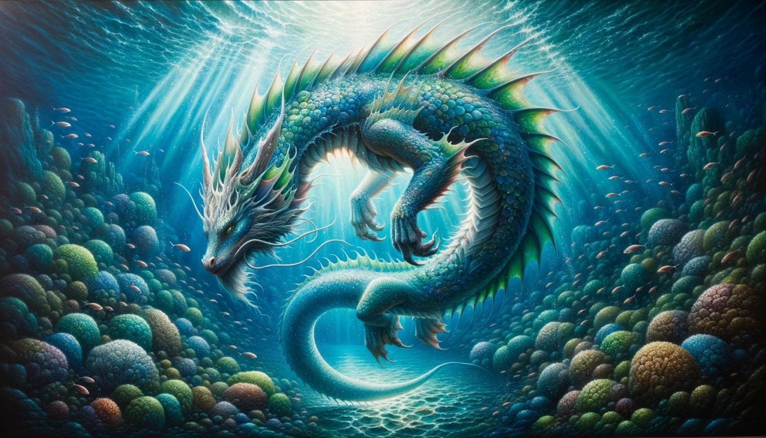 Mystical Water Dragon Ritual Oil