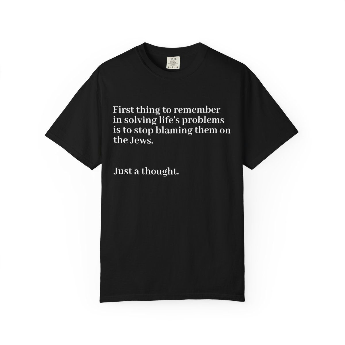 "Stop Blaming Your Problems On The Jews" T shirt
