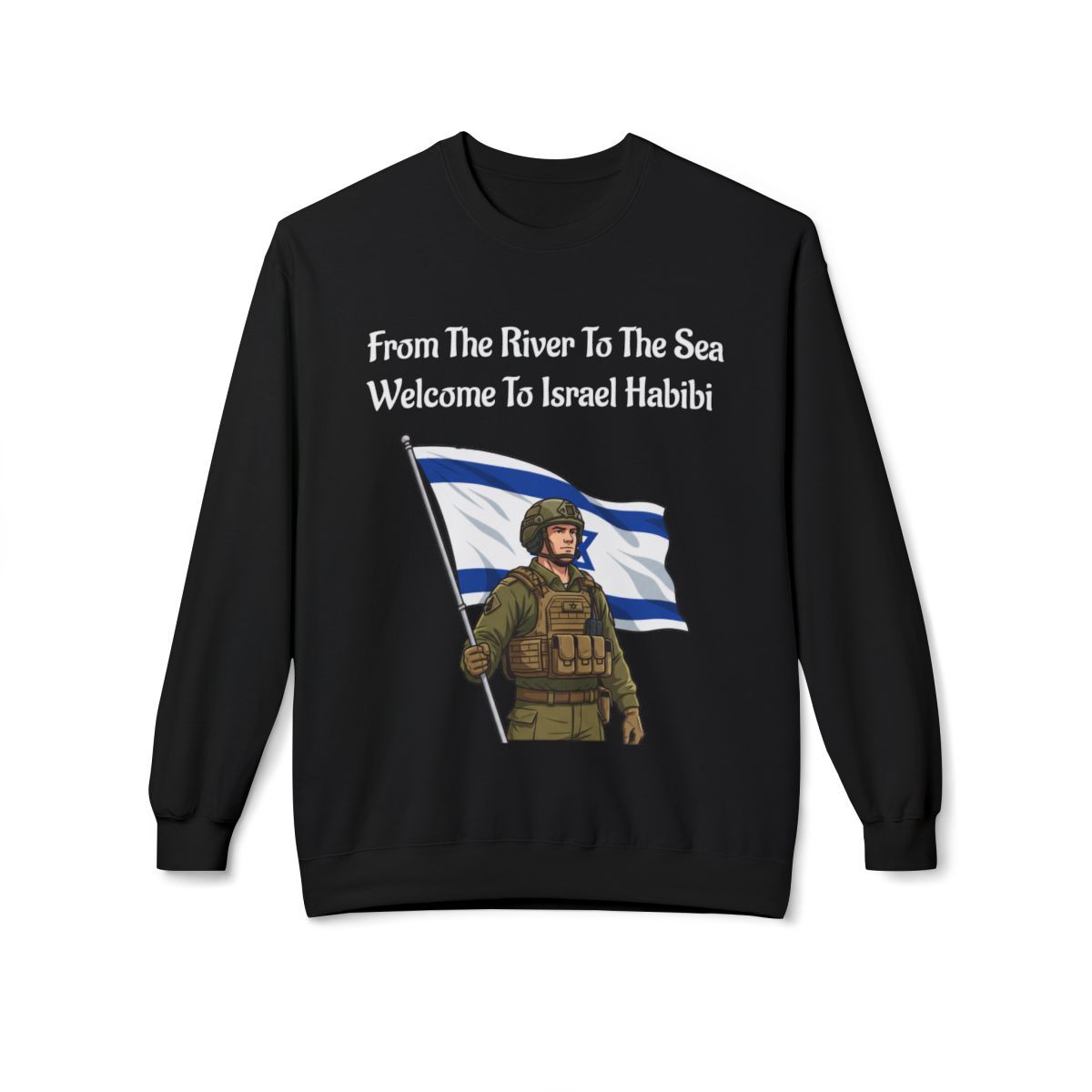From The River To The Sea Graphic Sweatshirt