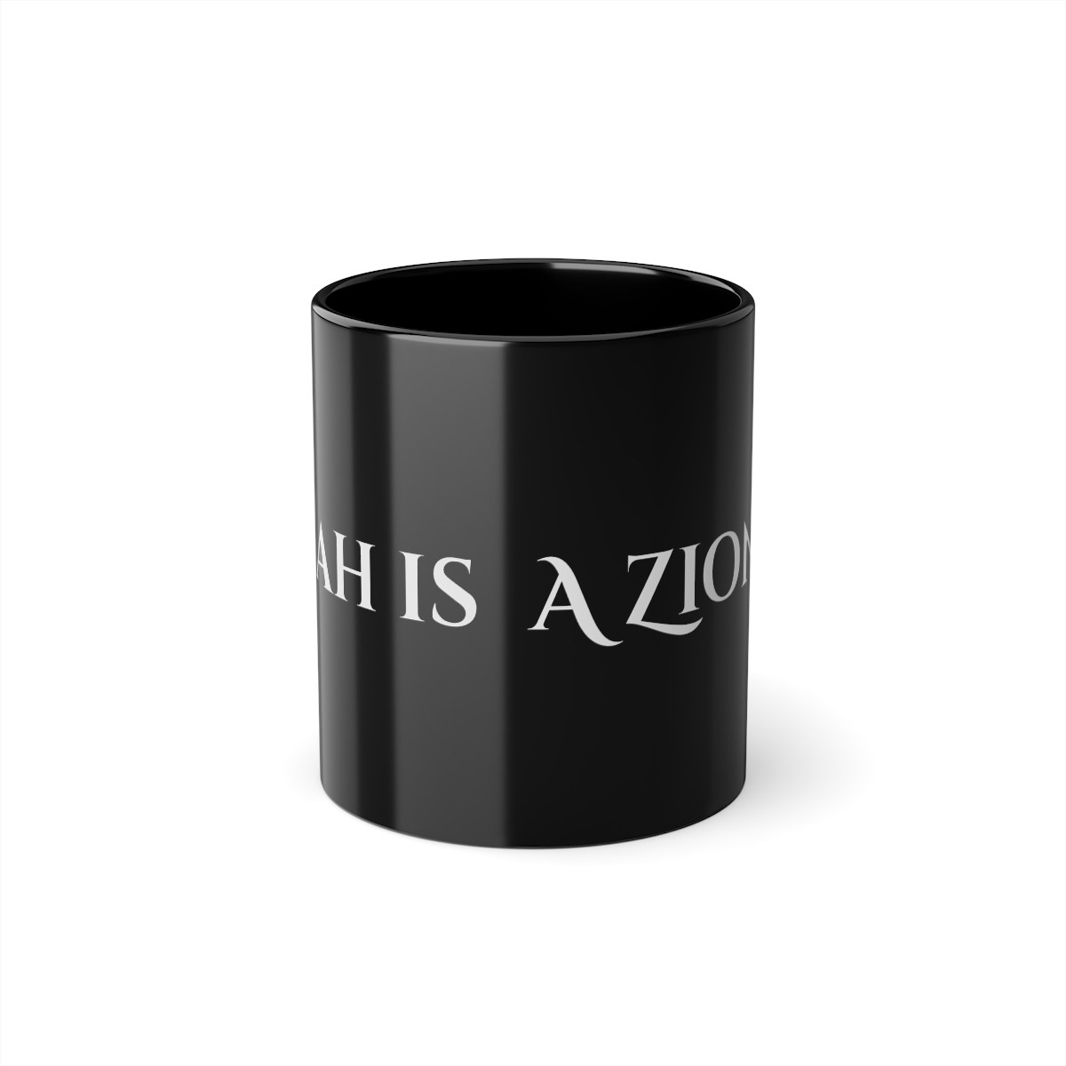 Controversial Statement Mug  -  “ALLAH IS A ZIONIST” 11oz Black Coffee Cup