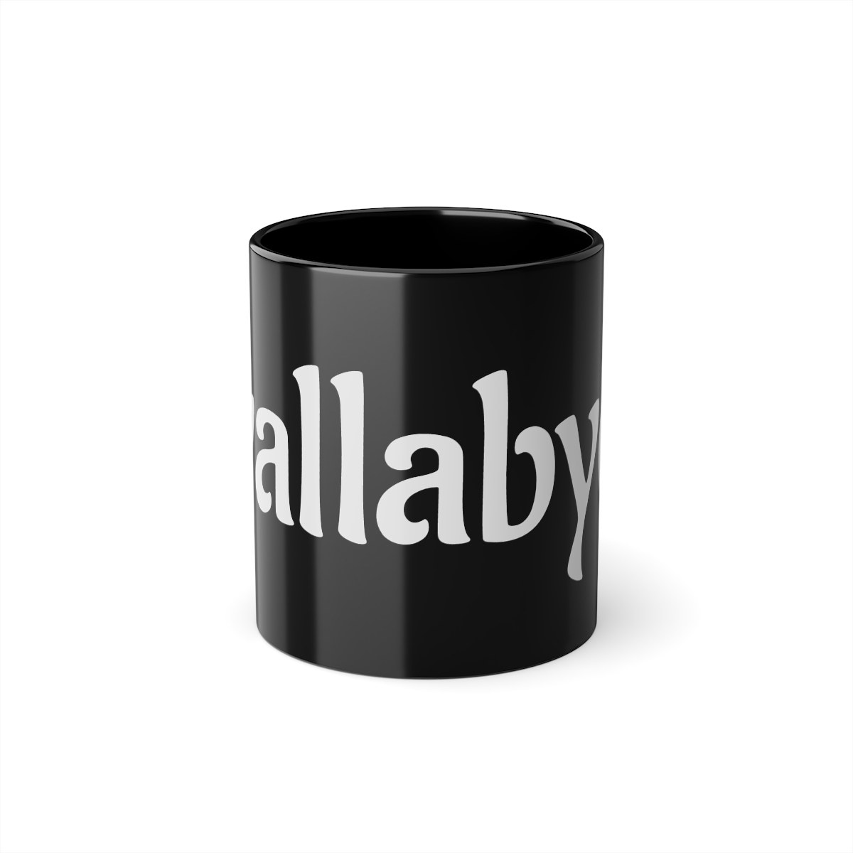 Yalla Bye Black Coffee Mug  -  11oz