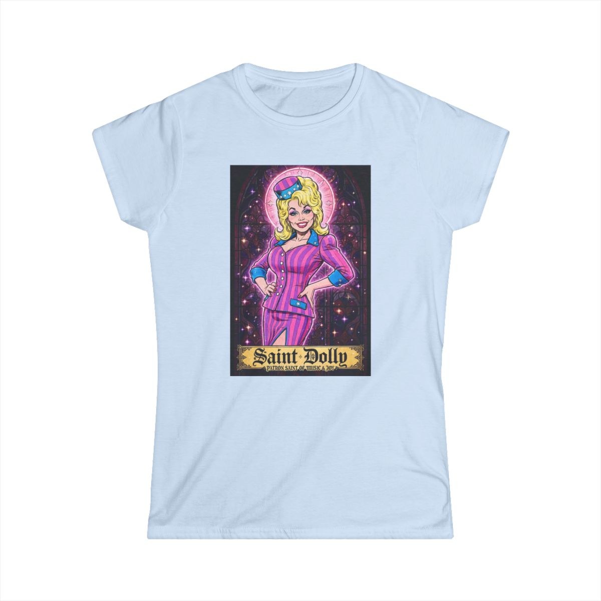 Dolly Parton, "Saint Dolly" Women's Softstyle Tee