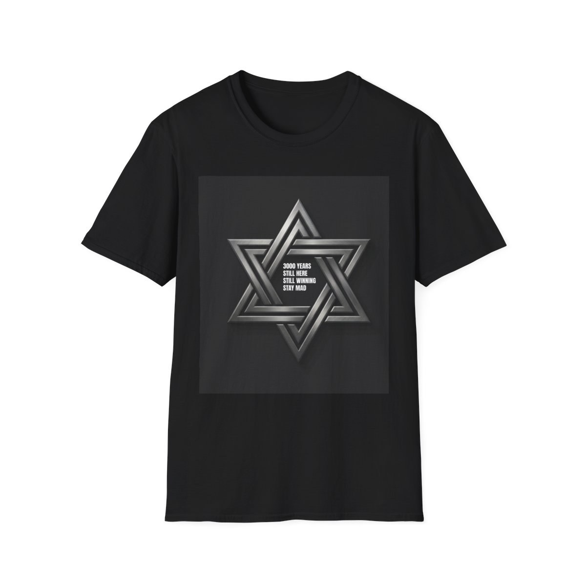 Star of David Graphic T-Shirt, Know Your Truth Jewish Pride Tee
