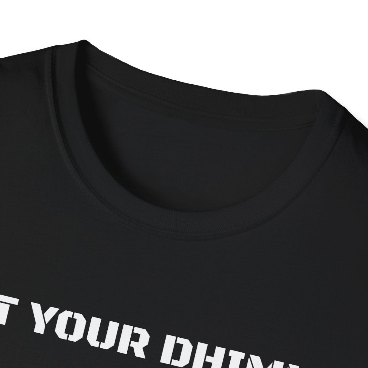 T-Shirt, "Not Your Dhimmi" Military Rifle Graphic Tee, view 3