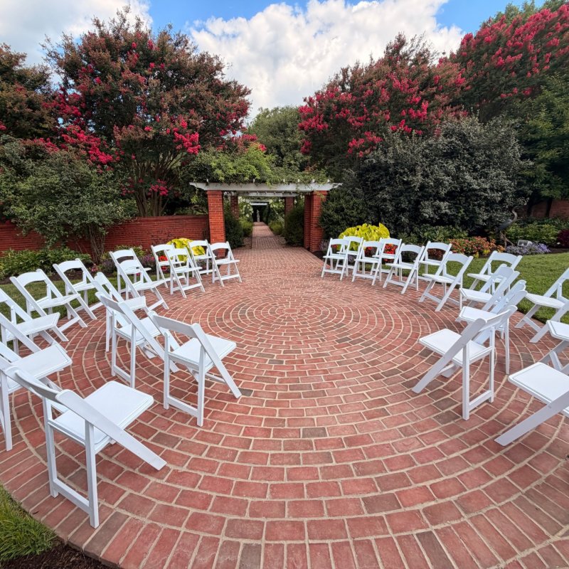 Chairs rental setup