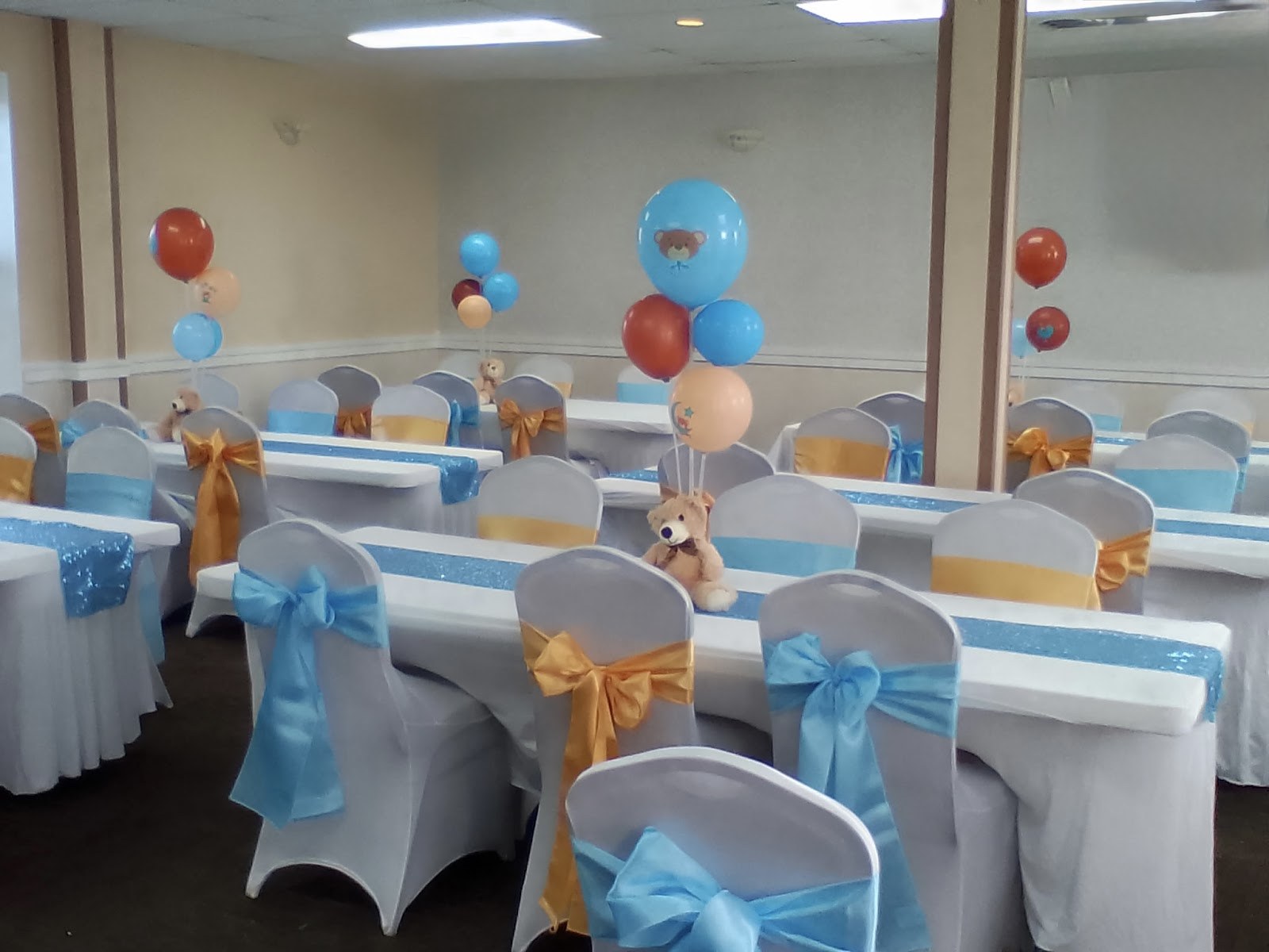 Tables & Chairs rental setup