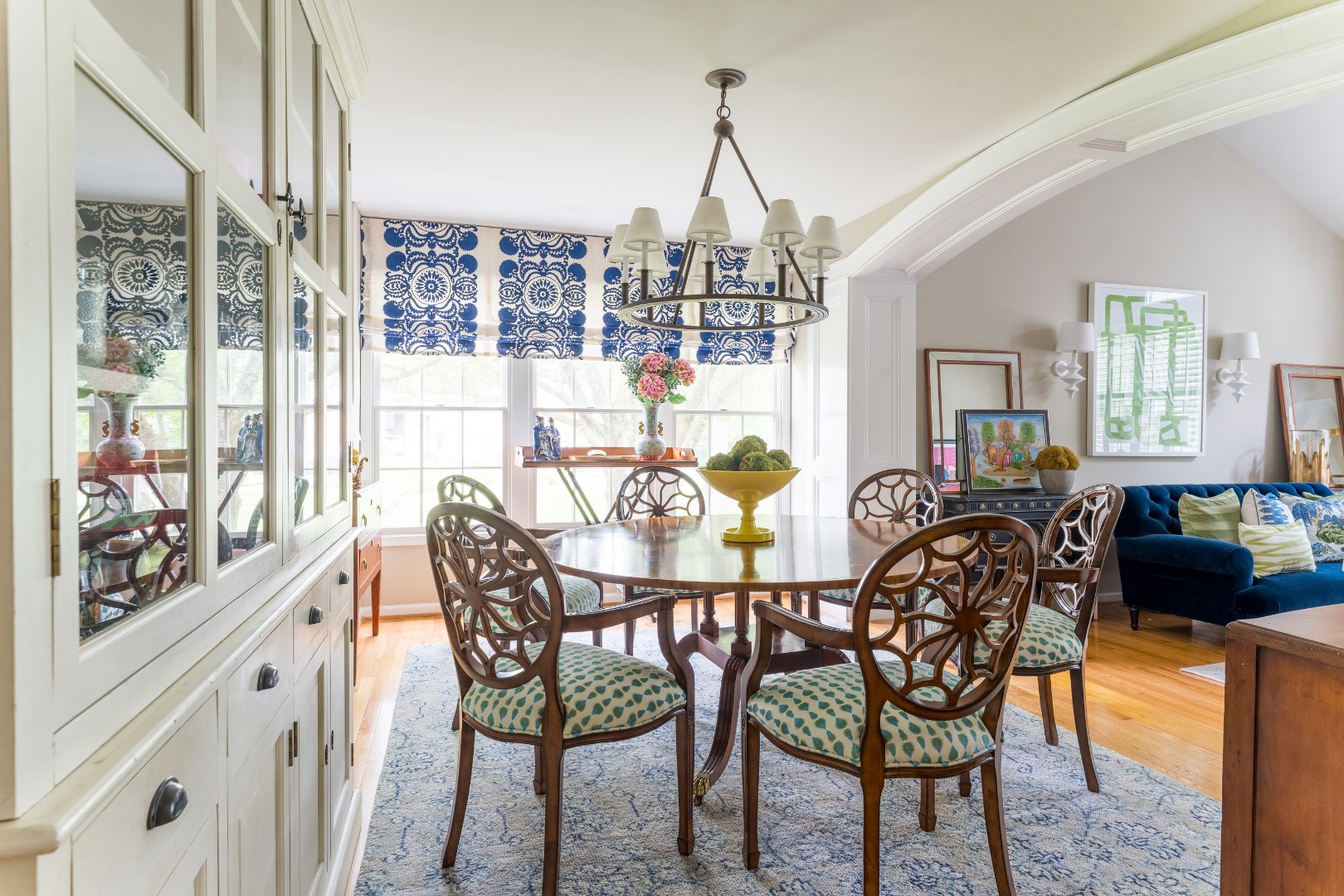 Dining room by Kerry Leikus Designs