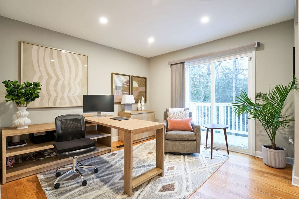 Annapolis Organic Home Office, interior design project photo 4