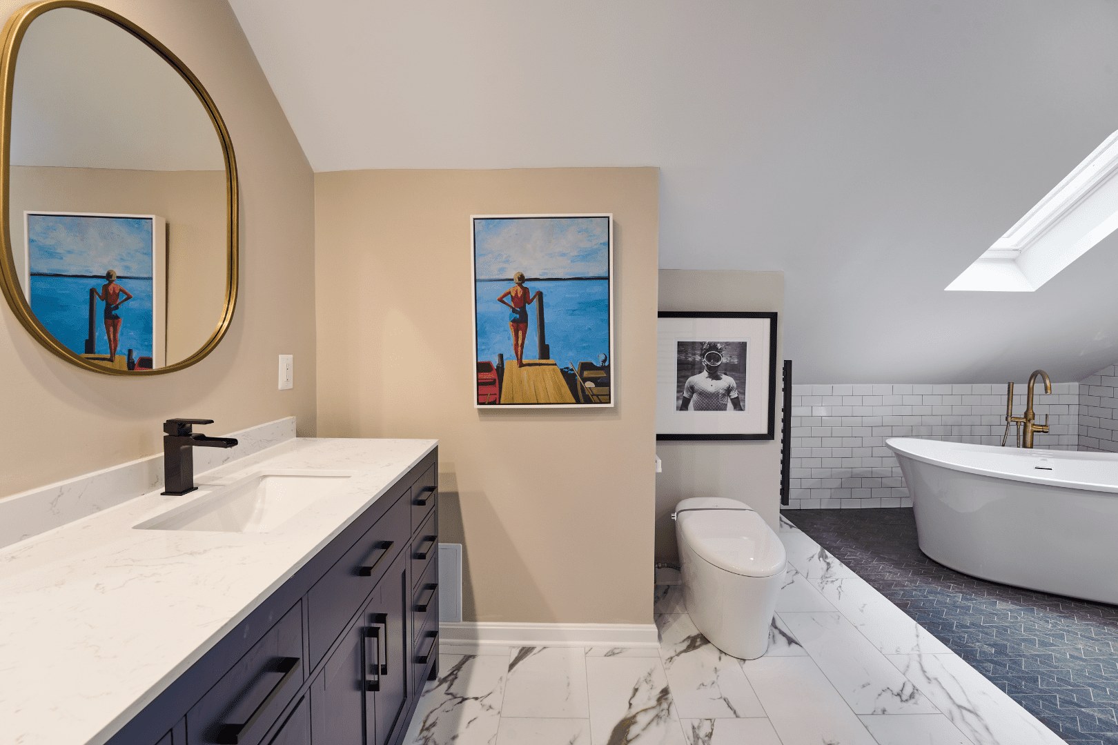 Anne Arundel Spa Bathroom, interior design project photo 2