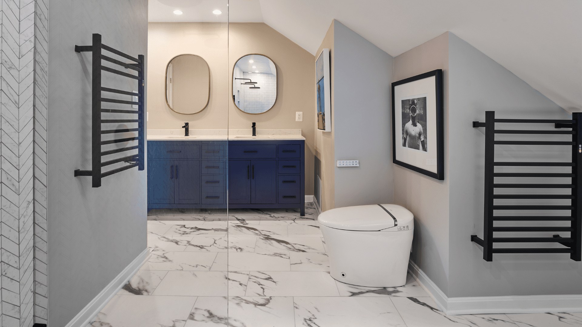 Anne Arundel Spa Bathroom, interior design project photo 5