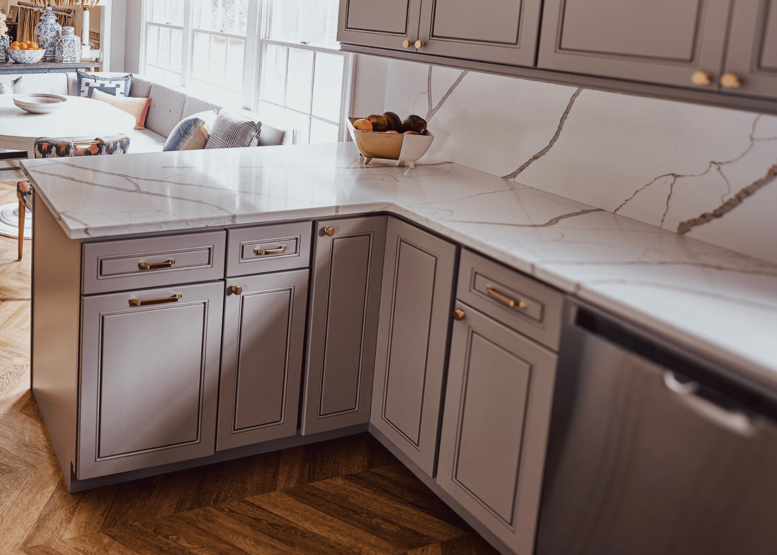 Baltimore County Kitchen and Breakfast Nook, interior design project photo 3