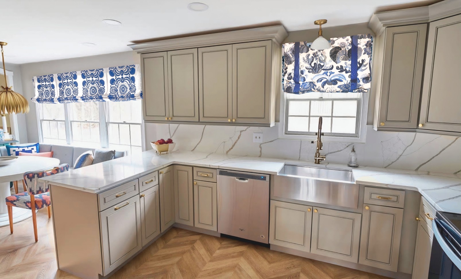 Baltimore County Kitchen and Breakfast Nook, interior design project photo 6