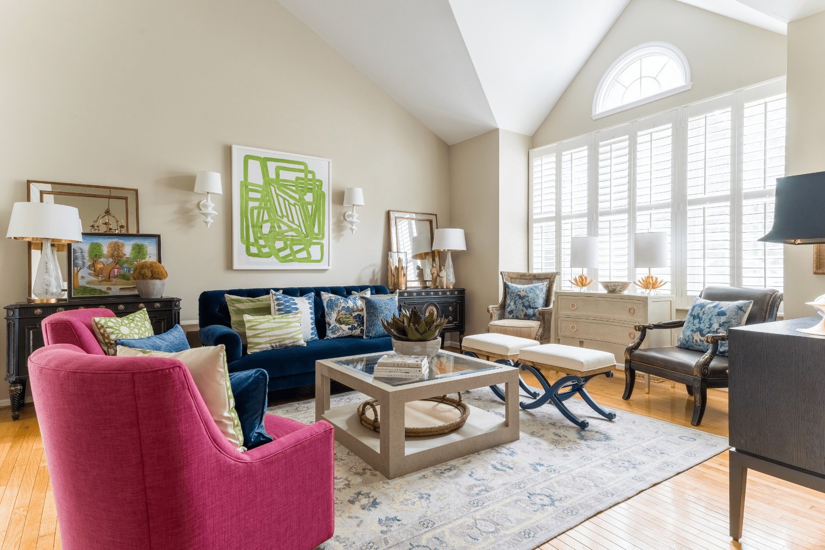 Lutherville Conversation Space, interior design project photo 11