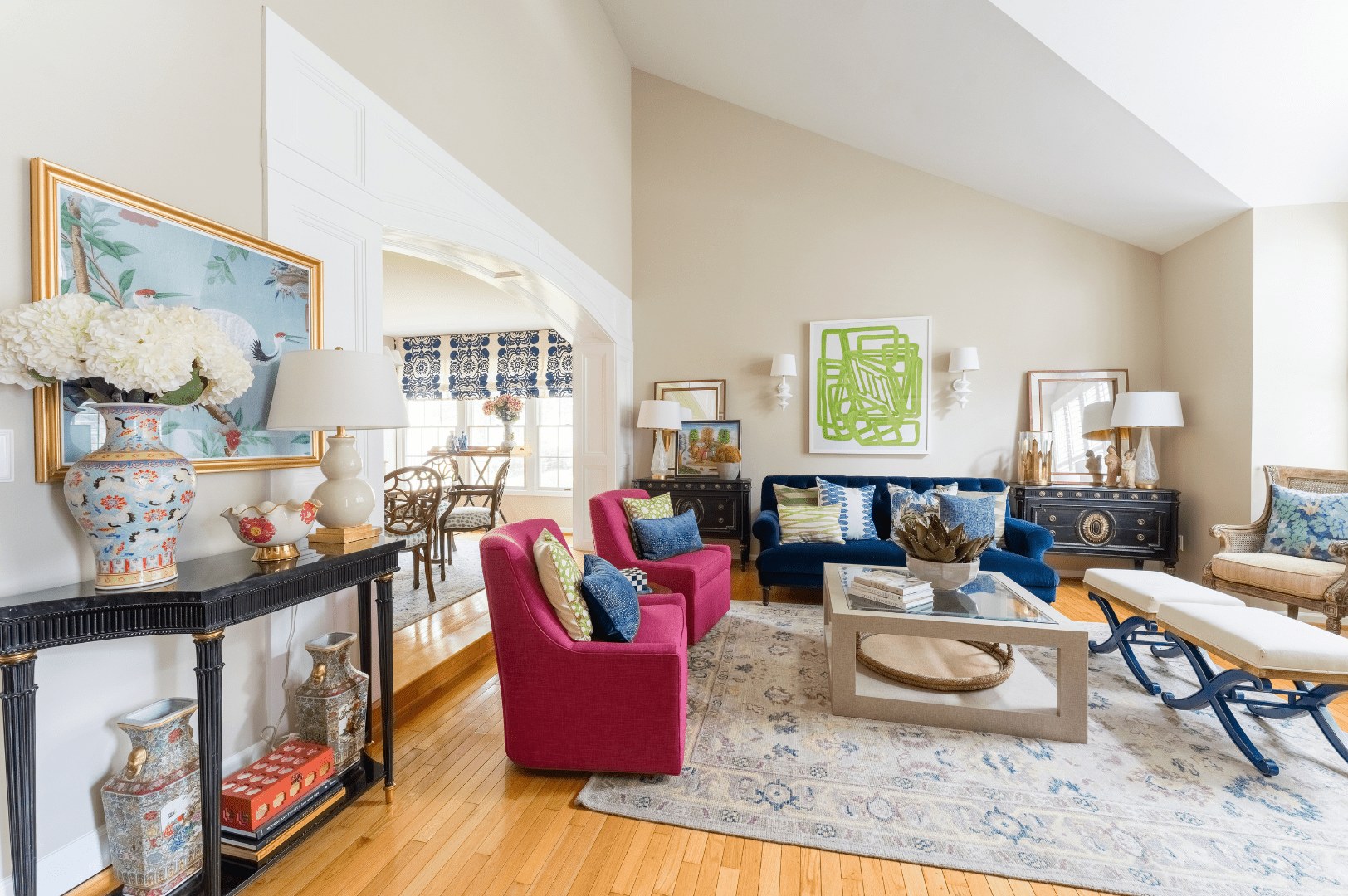 Lutherville Conversation Space, interior design project photo 2