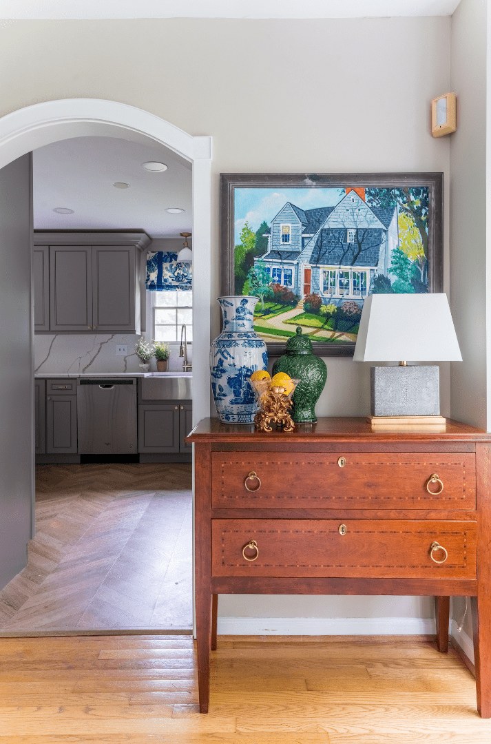 Lutherville Transitional Dining Room, interior design project photo 4