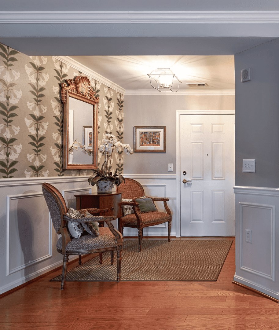 Mays Chapel Foyer, interior design project photo 2